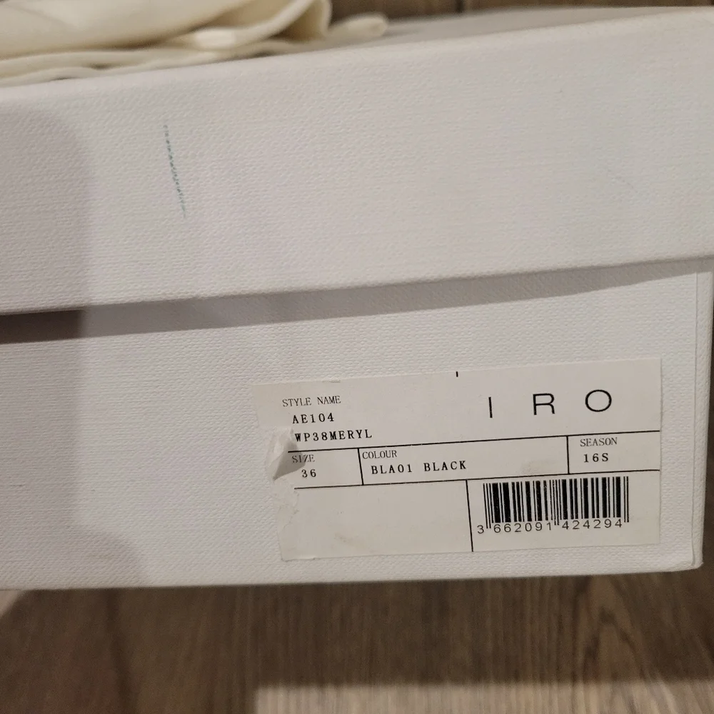New IRO black leather boots - Picture 4 of 4